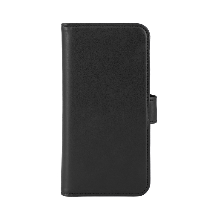 Essentials Xiaomi Redmi Note 13 5G PU wallet, detachable, black ryhmässä ÄLYPUHELIMET JA TABLETIT / Puhelimen suojakotelo / Xiaomi @ TP E-commerce Nordic AB (C65136)