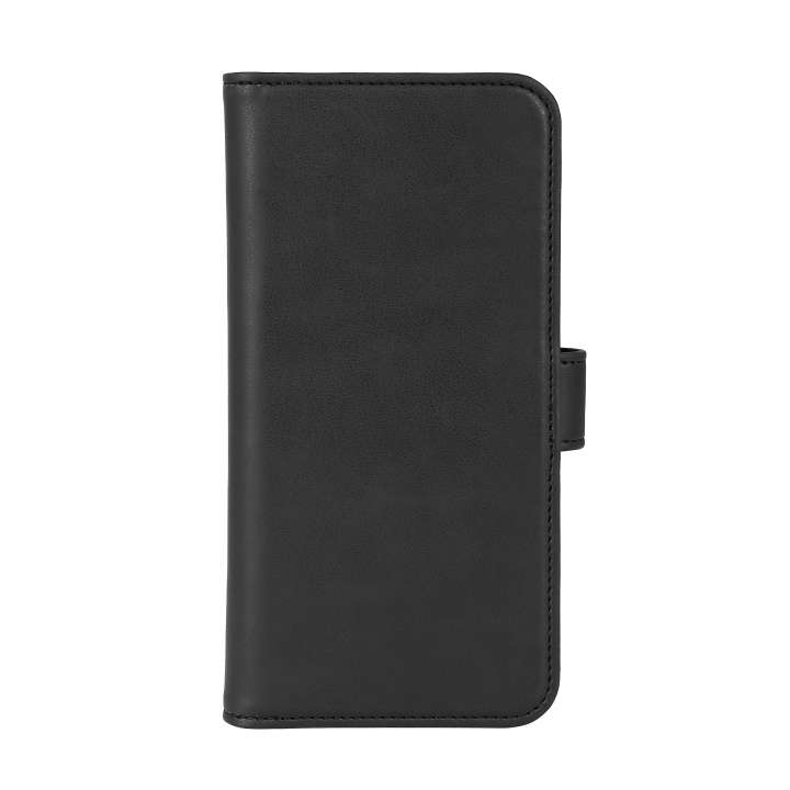 Essentials Xiaomi Redmi Note 13 Pro+ PU wallet, detachable, black ryhmässä ÄLYPUHELIMET JA TABLETIT / Puhelimen suojakotelo / Xiaomi @ TP E-commerce Nordic AB (C65137)