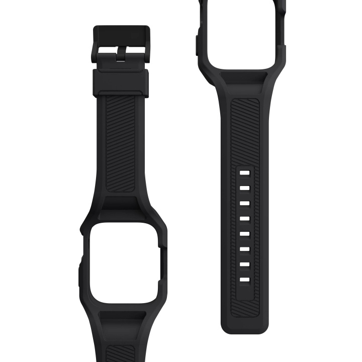 Urban Armor Gear Apple Watch Series 7/8 45 mm Scout+ , Black ryhmässä URHEILU, VAPAA-AIKA JA HARRASTUS / Urheilu- ja sykekellot / Tarvikkeet @ TP E-commerce Nordic AB (C65182)