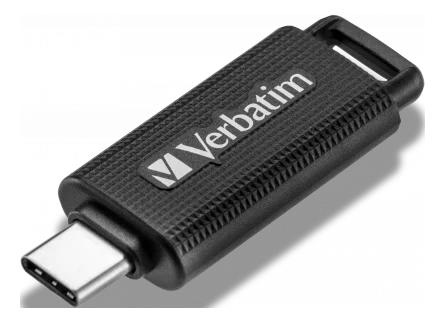 Verbatim USB Drive 3.2 Gen 1 64GB Retractable USB-C ryhmässä KODINELEKTRONIIKKA / Tallennusvälineet / USB-muistitikku / USB 3.2 @ TP E-commerce Nordic AB (C65248)