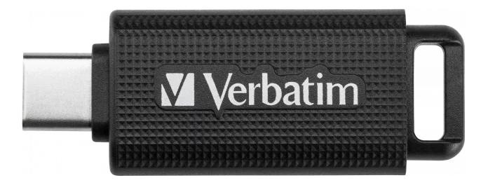 Verbatim USB Drive 3.2 Gen 1 128GB Retractable USB-C ryhmässä KODINELEKTRONIIKKA / Tallennusvälineet / USB-muistitikku / USB 3.2 @ TP E-commerce Nordic AB (C65249)