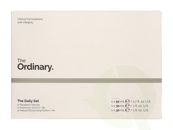 The Ordinary The Daily Set 110 ml ryhmässä KAUNEUS JA TERVEYS / Lahjapakkaukset / Naisten lahjapakkaukset @ TP E-commerce Nordic AB (C65415)