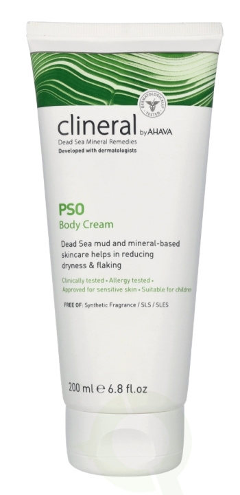 Ahava Clineral PSO Body Cream 200 ml ryhmässä KAUNEUS JA TERVEYS / Ihonhoito / Kehon hoito / Vartalovoide @ TP E-commerce Nordic AB (C65442)