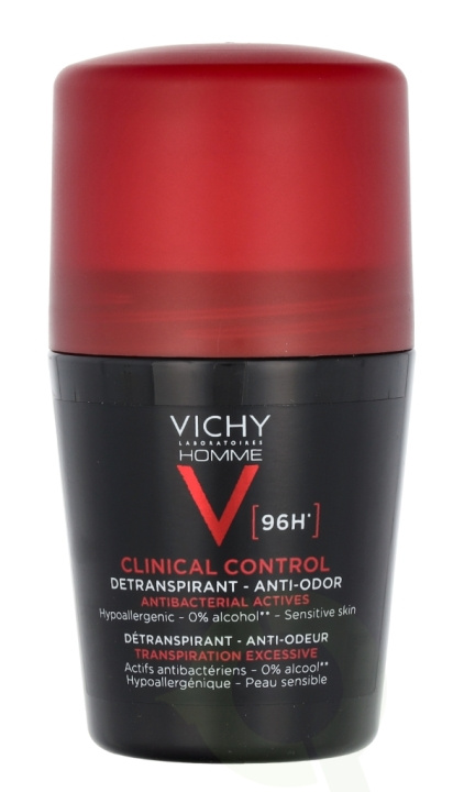 Vichy Homme Clinical Control 96H Detranspirant Roller 50 ml ryhmässä KAUNEUS JA TERVEYS / Tuoksut & Parfyymit / Deodorantit / Miesten deodorantit @ TP E-commerce Nordic AB (C65448)