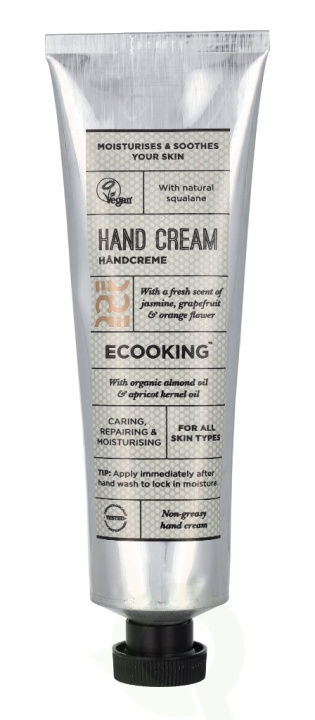 Ecooking Hand Cream 75 ml ryhmässä KAUNEUS JA TERVEYS / Manikyyri/Pedikyyri / Käsirasva @ TP E-commerce Nordic AB (C65492)