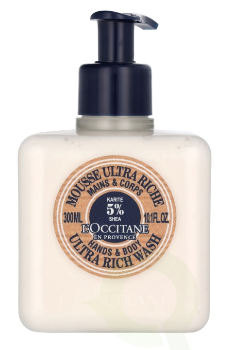 L\'Occitane Shea Ultra Rich Hand & Body Wash 300 ml ryhmässä KAUNEUS JA TERVEYS / Ihonhoito / Kehon hoito / Kylpy- ja suihkugeelit @ TP E-commerce Nordic AB (C65506)