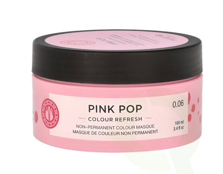 Maria Nila Colour Refresh Non-Pigmented Cream 100 ml 0.06 Pink Pop - Sulphate & Paraben Free ryhmässä KAUNEUS JA TERVEYS / Hiukset &Stailaus / Hiusten stailaus / Muotoiluvaahto @ TP E-commerce Nordic AB (C65525)