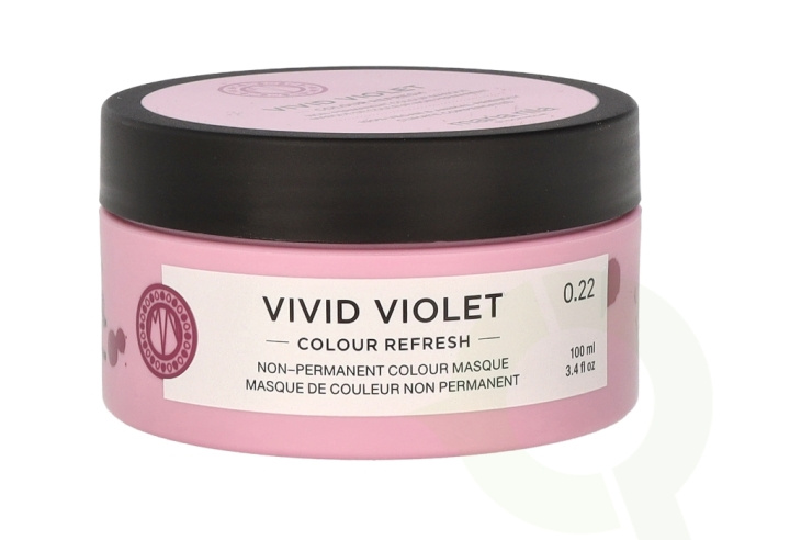 Maria Nila Colour Refresh Non-Pigmented Cream 100 ml 0.22 Vivid Violet/Sulphate Paraben Free ryhmässä KAUNEUS JA TERVEYS / Hiukset &Stailaus / Hiusten stailaus / Muotoiluvaahto @ TP E-commerce Nordic AB (C65526)