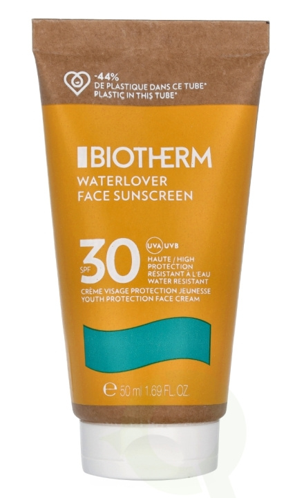 Biotherm Waterlover Face Sunscreen Cream SPF30 50 ml ryhmässä KAUNEUS JA TERVEYS / Ihonhoito / Rusketus / Aurinkosuoja @ TP E-commerce Nordic AB (C65536)