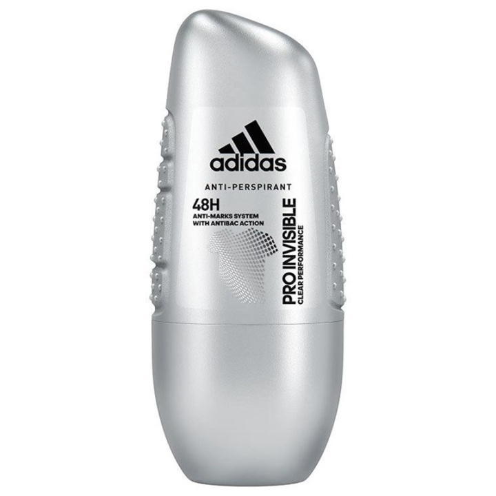 adidas Pro Invisible Anti-Perspirant Roll On For Men 50ml ryhmässä KAUNEUS JA TERVEYS / Tuoksut & Parfyymit / Deodorantit / Miesten deodorantit @ TP E-commerce Nordic AB (C65687)
