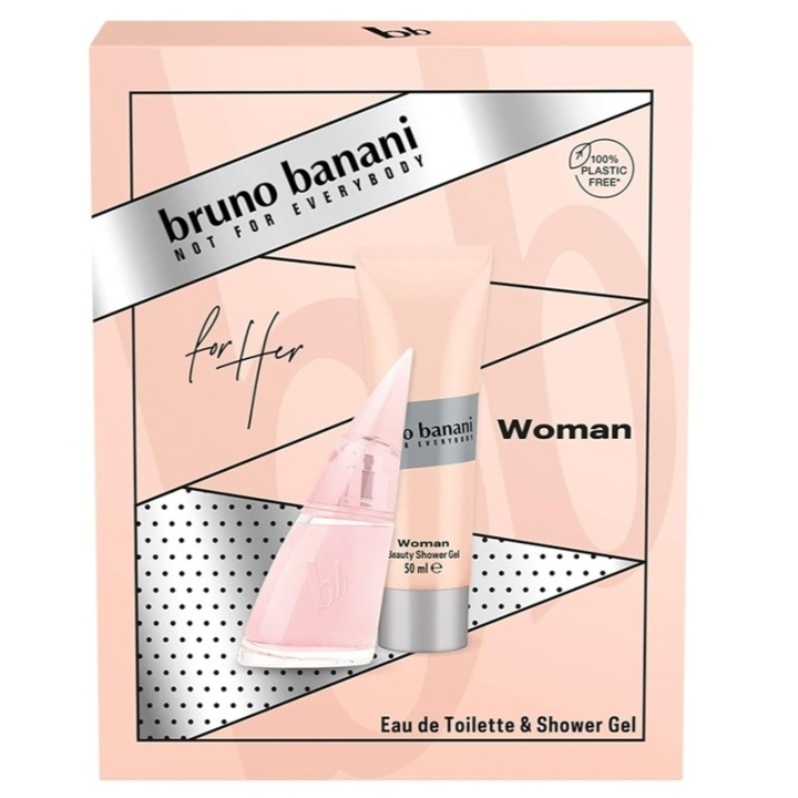 Bruno Banani Giftset Bruno Banani Woman Edt 30ml + Shower Gel 50ml ryhmässä KAUNEUS JA TERVEYS / Lahjapakkaukset / Naisten lahjapakkaukset @ TP E-commerce Nordic AB (C65705)