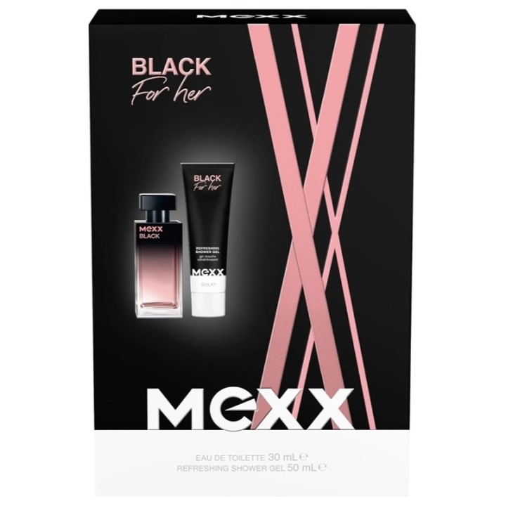 Mexx Giftset Mexx Black Woman Edt 30ml + Shower Gel 50ml ryhmässä KAUNEUS JA TERVEYS / Lahjapakkaukset / Naisten lahjapakkaukset @ TP E-commerce Nordic AB (C65708)