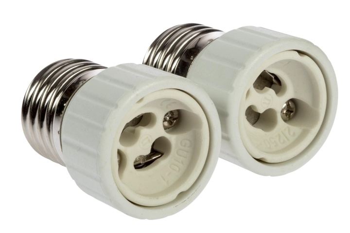 Nordic Quality Adapter E27 - GU10, 2st ryhmässä KODINELEKTRONIIKKA / Valaistus / LED-lamput @ TP E-commerce Nordic AB (C65757)