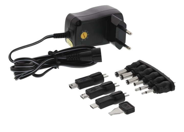 Nordic Quality AC/DC Adapter, 600mAh ryhmässä TIETOKOONET & TARVIKKEET / Kannettavat tietokoneet & tarvikkeet / Laturi @ TP E-commerce Nordic AB (C65769)