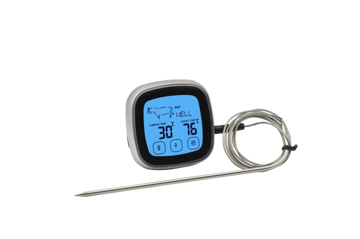 Nordic Quality BBQ thermometer with Timer ryhmässä KOTI, TALOUS JA PUUTARHA / Keittiövälineet / Paistomittarit @ TP E-commerce Nordic AB (C65791)