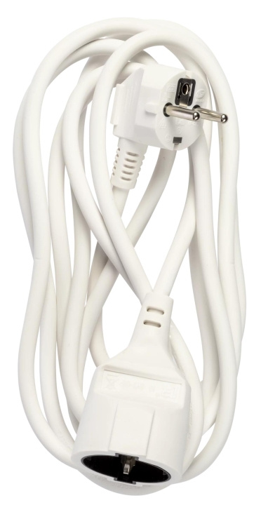 Nordic Quality Extension cord with grounding, 3m ryhmässä KOTI, TALOUS JA PUUTARHA / Sähkö & Valaistus / Jatkojohdot @ TP E-commerce Nordic AB (C65812)