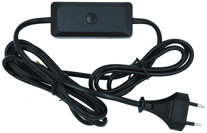 Nordic Quality Corddimmer 3-60vA 1,2+0,8m w. plug. Black ryhmässä KOTI, TALOUS JA PUUTARHA / Sähkö & Valaistus / Sähköasennus / Tarvikkeet @ TP E-commerce Nordic AB (C65840)