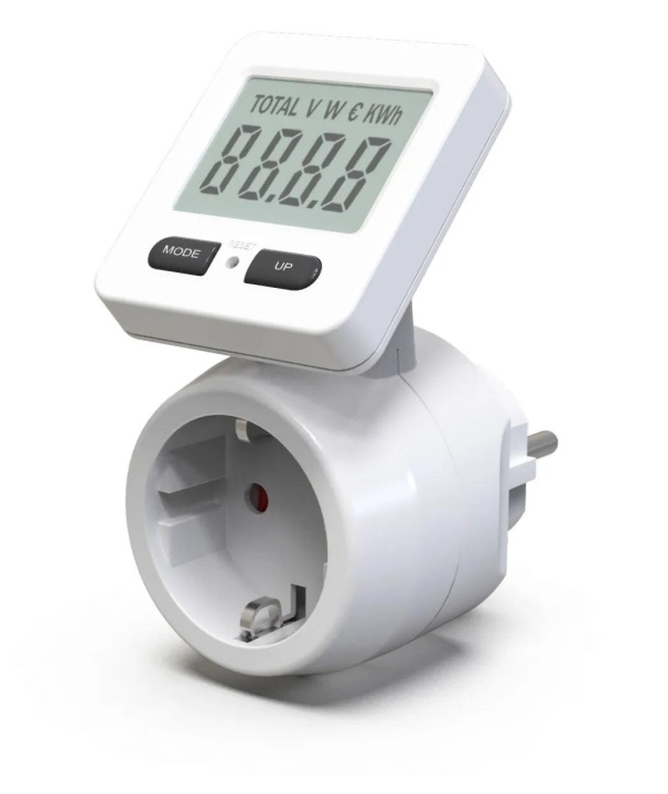 Nordic Quality Energy meter, 230V/16A ryhmässä KOTI, TALOUS JA PUUTARHA / Älykodit / Smart plugs @ TP E-commerce Nordic AB (C65873)
