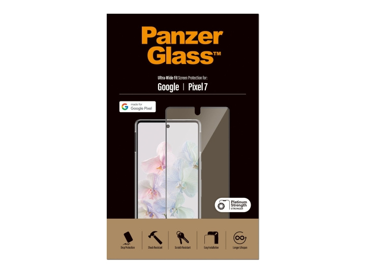 PanzerGlass Google Pixel 7 ryhmässä ÄLYPUHELIMET JA TABLETIT / Puhelimen suojakotelo / Google @ TP E-commerce Nordic AB (C65899)