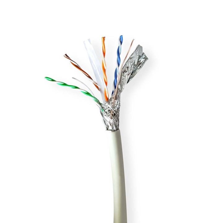 Nedis Verkkokaapeli | CAT6a | Kiinteä | SF/UTP | Kupari | 305.0 m | Sisäkäyttöön | Pyöreä | LSZH | Harmaa | Vetolaatikko ryhmässä TIETOKOONET & TARVIKKEET / Kaapelit & Sovittimet / Verkko / Cat6 @ TP E-commerce Nordic AB (C66045)