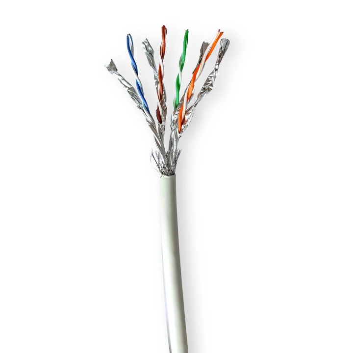 Nedis Verkkokaapeli | CAT7 | Kiinteä | S/FTP | Kupari | 305.0 m | Sisäkäyttöön | Pyöreä | LSZH | Harmaa | Vetolaatikko ryhmässä TIETOKOONET & TARVIKKEET / Kaapelit & Sovittimet / Verkko / Cat7 @ TP E-commerce Nordic AB (C66047)