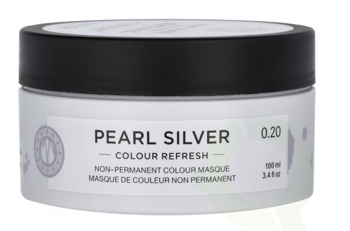 Maria Nila Colour Refresh Non-Permanent Colour Mask 100 ml 0.20 Pearl Silver ryhmässä KAUNEUS JA TERVEYS / Hiukset &Stailaus / Hiustenhoito / Hiusnaamio @ TP E-commerce Nordic AB (C66202)