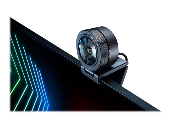 Razer Kiyo Pro 1920 x 1080 Webcam For Streaming ryhmässä TIETOKOONET & TARVIKKEET / Tietokonetarvikkeet / Web-kamerat @ TP E-commerce Nordic AB (C66401)