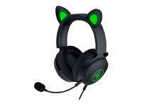 Razer Kraken Kitty V2 Pro Wired Headset Black ryhmässä TIETOKOONET & TARVIKKEET / GAMING / Kuulokkeet @ TP E-commerce Nordic AB (C66427)