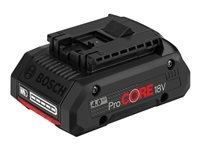 Bosch ProCORE18V COMPACT Batteri 4Ah ryhmässä KODINELEKTRONIIKKA / Paristot & Laturit / Akut @ TP E-commerce Nordic AB (C66468)