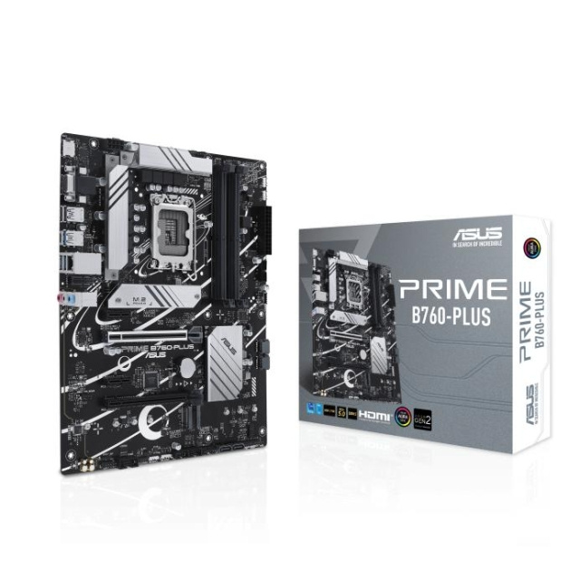 ASUS Prime B760-PLUS ryhmässä TIETOKOONET & TARVIKKEET / Tietokoneen komponentit / Emolevyt @ TP E-commerce Nordic AB (C66518)