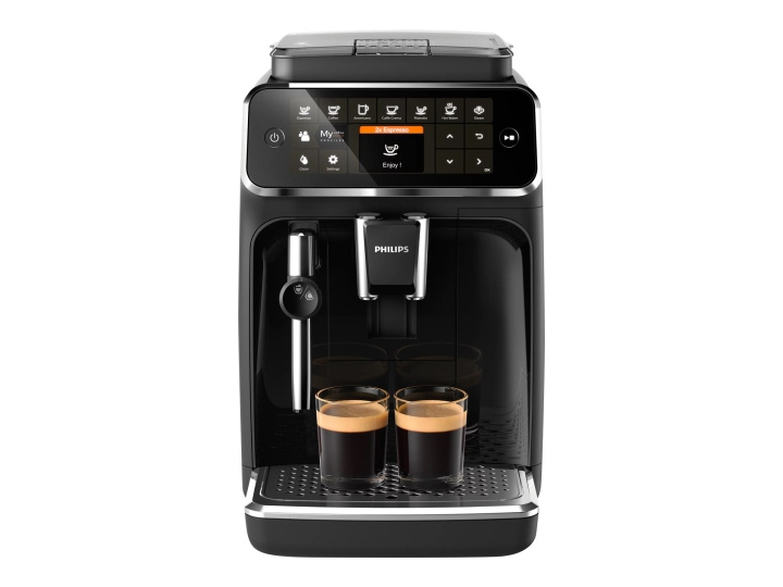 Philips 4300 series EP4321 Automatic Coffee Maker Black ryhmässä KOTI, TALOUS JA PUUTARHA / Kodinkoneet / Kahvikoneet ja tarvikkeet / Espressokoneet @ TP E-commerce Nordic AB (C66574)