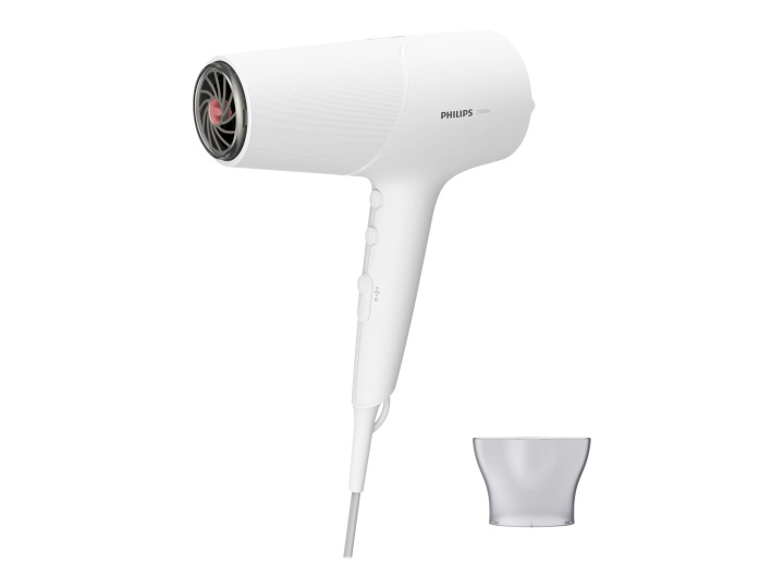 Philips vit/metallisk hårfön BHD500 ryhmässä KAUNEUS JA TERVEYS / Hiukset &Stailaus / Muotoilutyökalut / Hiustenkuivaimet @ TP E-commerce Nordic AB (C66580)