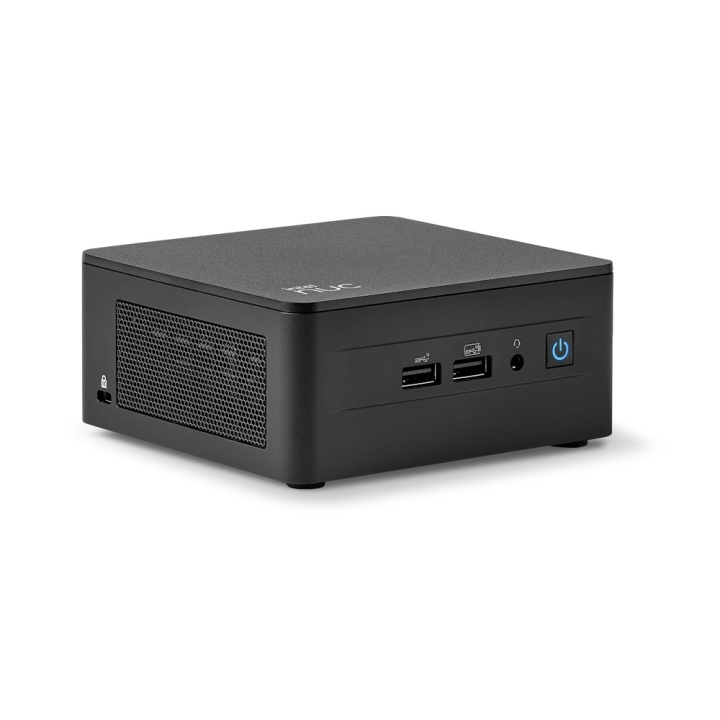 ASUS NUC 13 Pro MiniPC Barebone RNUC13ANHi50000 (Intel Core i5, tall, AC adapter, no cord) ryhmässä TIETOKOONET & TARVIKKEET / Pöytäkoneet @ TP E-commerce Nordic AB (C66604)