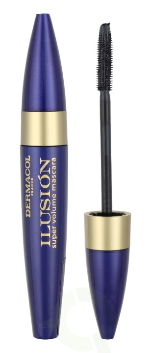 Dermacol Ilusion Super Volume Mascara 11 ml #01 Black ryhmässä KAUNEUS JA TERVEYS / Meikit / Silmät ja kulmat / Ripsiväri @ TP E-commerce Nordic AB (C66801)