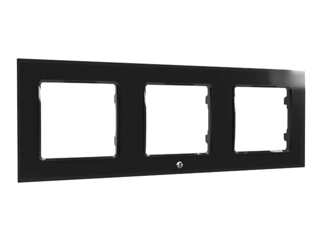Shelly Mounting Frame Black ryhmässä KOTI, TALOUS JA PUUTARHA / Sähkö & Valaistus / Sähköasennus / Tarvikkeet @ TP E-commerce Nordic AB (C67119)