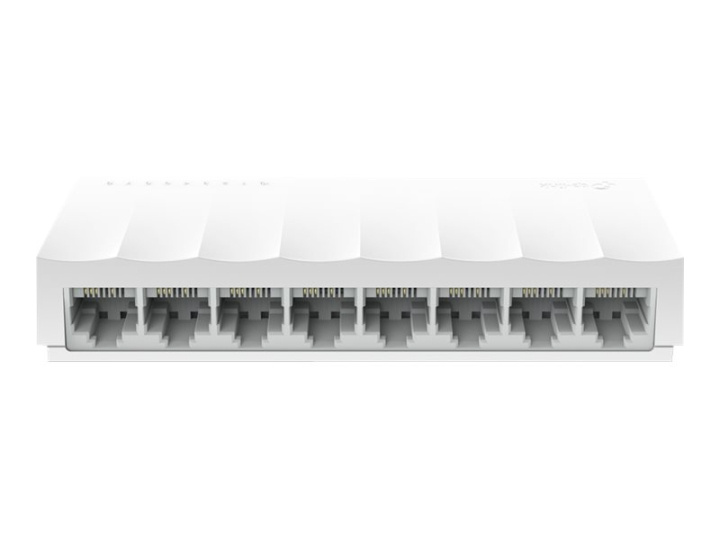 TP-Link LiteWave LS1008 Switch 8-port 10/100 ryhmässä TIETOKOONET & TARVIKKEET / Verkko / Kytkimet @ TP E-commerce Nordic AB (C67207)