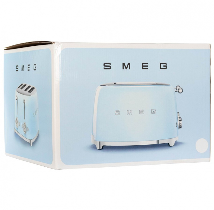 SMEG 50\'s Style TSF03WHEU Brödrost Vit ryhmässä KOTI, TALOUS JA PUUTARHA / Kodinkoneet / Leivänpaahtimet & Leipägrillit / Leivänpaahtimet @ TP E-commerce Nordic AB (C67225)
