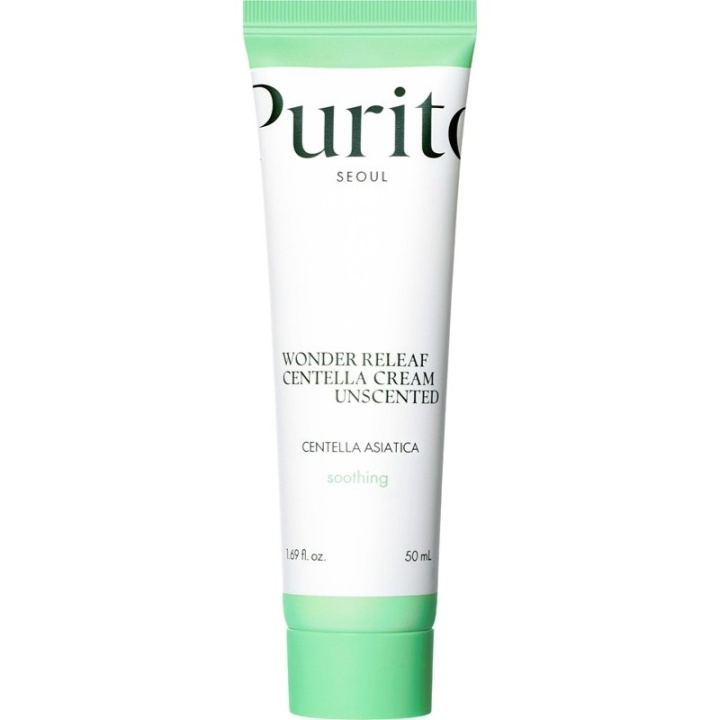 Purito Wonder Releaf Centella Cream Unscented 50ml ryhmässä KAUNEUS JA TERVEYS / Ihonhoito / Kasvot / Päivävoide @ TP E-commerce Nordic AB (C67825)