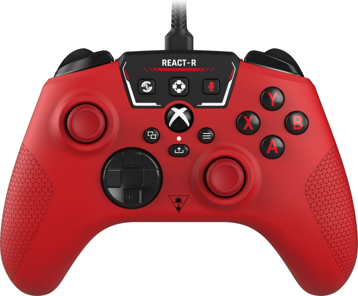 Turtle Beach React-R -langallinen peliohjain, punainen, Xbox / PC ryhmässä KODINELEKTRONIIKKA / Pelikonsolit & Tarvikkeet / Xbox Series X / Tarvikkeet @ TP E-commerce Nordic AB (C68116)