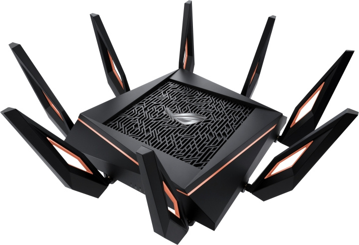 ASUS ROG GT-AX11000 Tri-band -WiFi6-reititin ryhmässä TIETOKOONET & TARVIKKEET / Verkko / Reititin @ TP E-commerce Nordic AB (C68259)