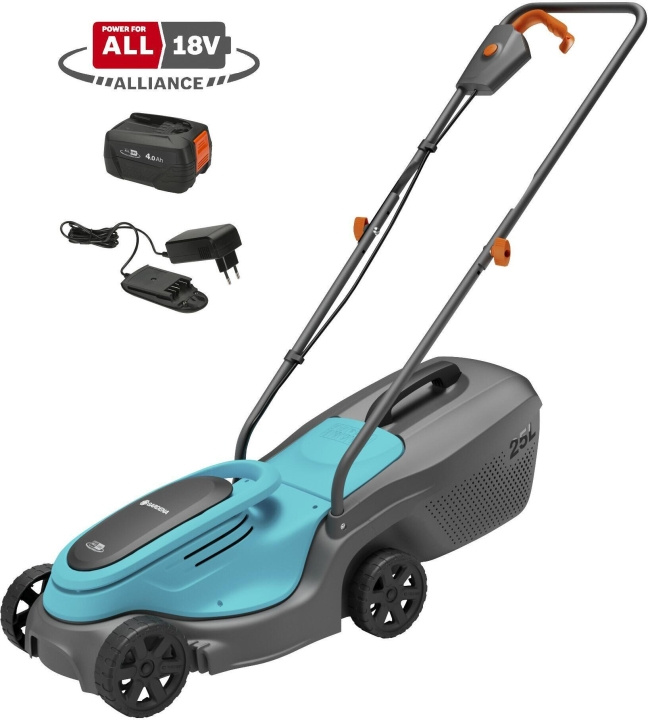 GARDENA PowerMax 30/18V P4A -akkuruohonleikkuri ryhmässä KOTI, TALOUS JA PUUTARHA / Puutarhatuotteet / Puutarhatyökalut @ TP E-commerce Nordic AB (C69076)