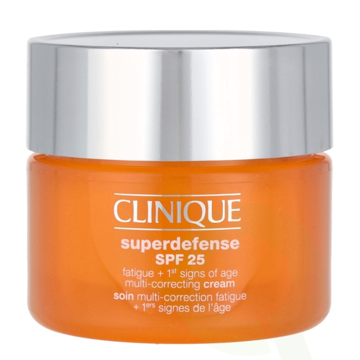 Clinique Superdefense Multi-Correcting Cream SPF25 30 ml Combination Oily To Oily 3,4 ryhmässä KAUNEUS JA TERVEYS / Ihonhoito / Kasvot / Päivävoide @ TP E-commerce Nordic AB (C69375)