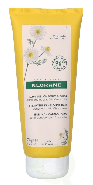 Klorane Blond Highlights Conditioner With Cham. 200 ml ryhmässä KAUNEUS JA TERVEYS / Hiukset &Stailaus / Hiustenhoito / Hoitoaine @ TP E-commerce Nordic AB (C69454)