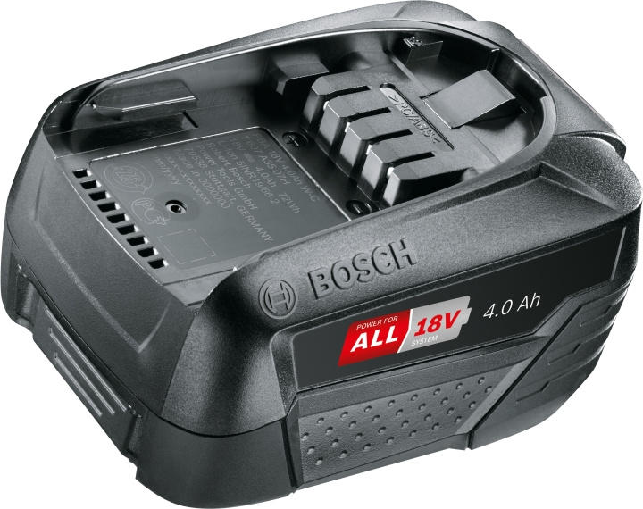 Bosch 18 V Li-on -akku, 4,0 Ah ryhmässä KOTI, TALOUS JA PUUTARHA / Työkalut & Tee itse / Paristot ja akut sähkötyökaluihin @ TP E-commerce Nordic AB (C69488)