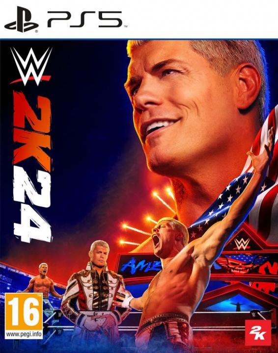 2K Games WWE 2K24 (PS5) ryhmässä KODINELEKTRONIIKKA / Pelikonsolit & Tarvikkeet / Sony PlayStation 5 / Peli @ TP E-commerce Nordic AB (C69829)
