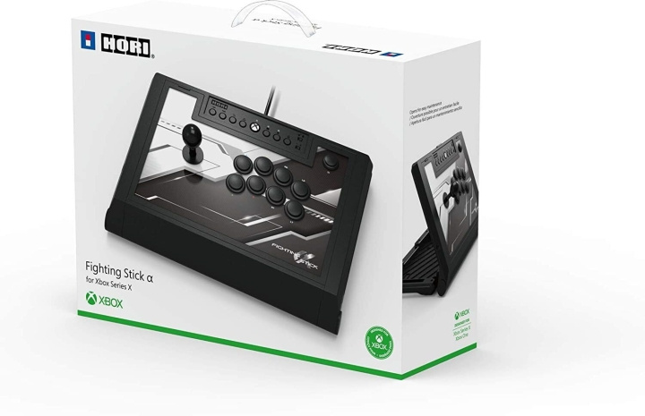 HORI Fighting Stick α -peliohjain, Xbox / PC ryhmässä KODINELEKTRONIIKKA / Pelikonsolit & Tarvikkeet / Xbox Series X / Tarvikkeet @ TP E-commerce Nordic AB (C70153)