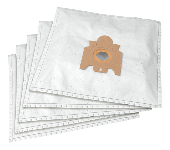 Nordic Quality MMI 2130 Dammsugarpåsar, 5 påsar + 2 filter ryhmässä KOTI, TALOUS JA PUUTARHA / Siivoustuotteet / Imurit & Tarvikkeet / Tarvikkeet / Pölynimurin pussit @ TP E-commerce Nordic AB (C70385)