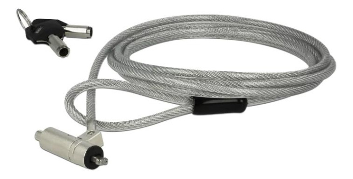 DeLOCK Laptop Security Cable with Key Lock for HP Nano slot ryhmässä TIETOKOONET & TARVIKKEET / Tietokonetarvikkeet / Muut @ TP E-commerce Nordic AB (C70499)