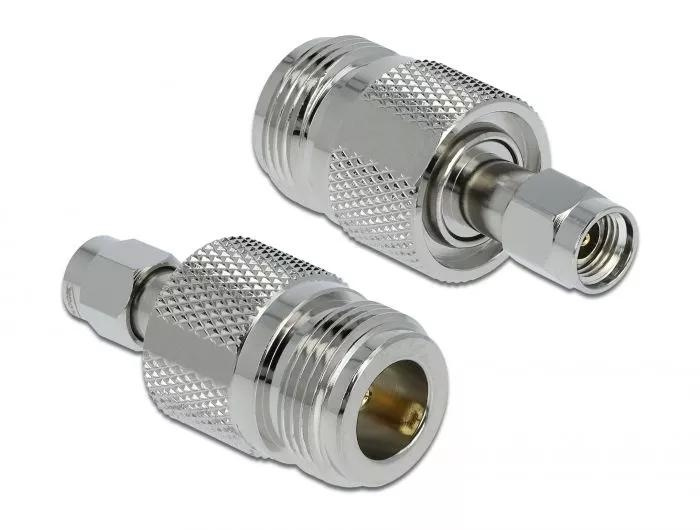 DeLOCK Adapter N jack to RP-SMA plug ryhmässä KODINELEKTRONIIKKA / Kaapelit & Sovittimet / Analoginen ääni / Sovittimet @ TP E-commerce Nordic AB (C70505)