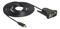 DeLOCK Adapter USB Type-C™ > 1 x Serial DB9 RS-232 ryhmässä TIETOKOONET & TARVIKKEET / Kaapelit & Sovittimet / Muut @ TP E-commerce Nordic AB (C70605)